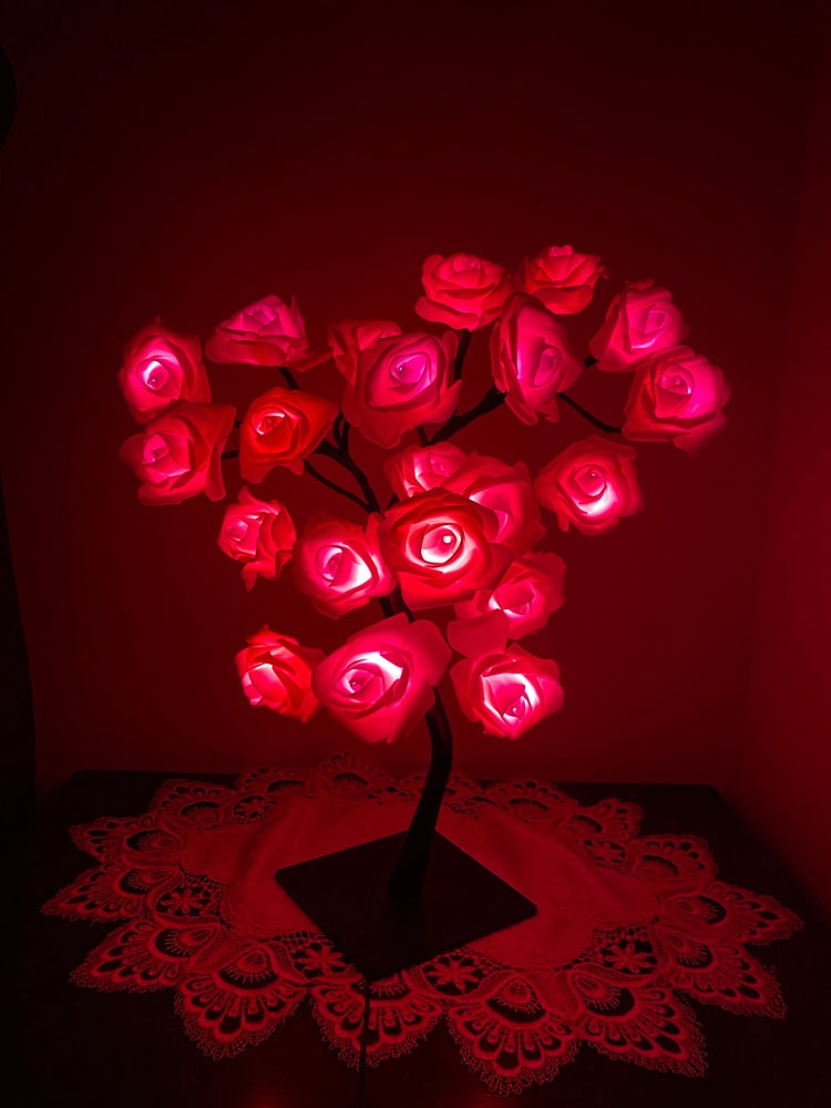 Decorative LED Rose Lamps