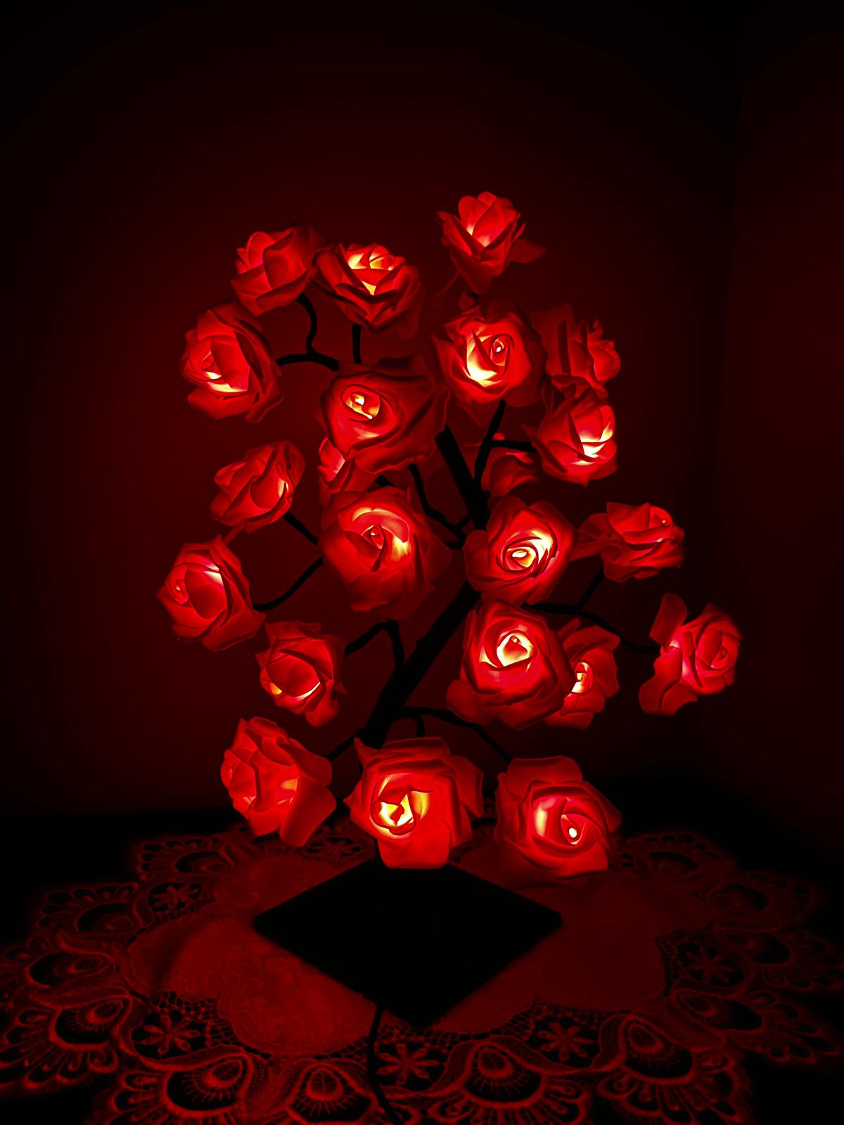 The Romantic LED Rose Tree Lamp