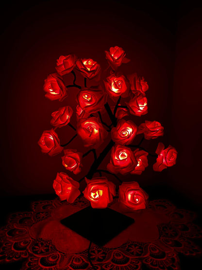 The Romantic LED Rose Tree Lamp