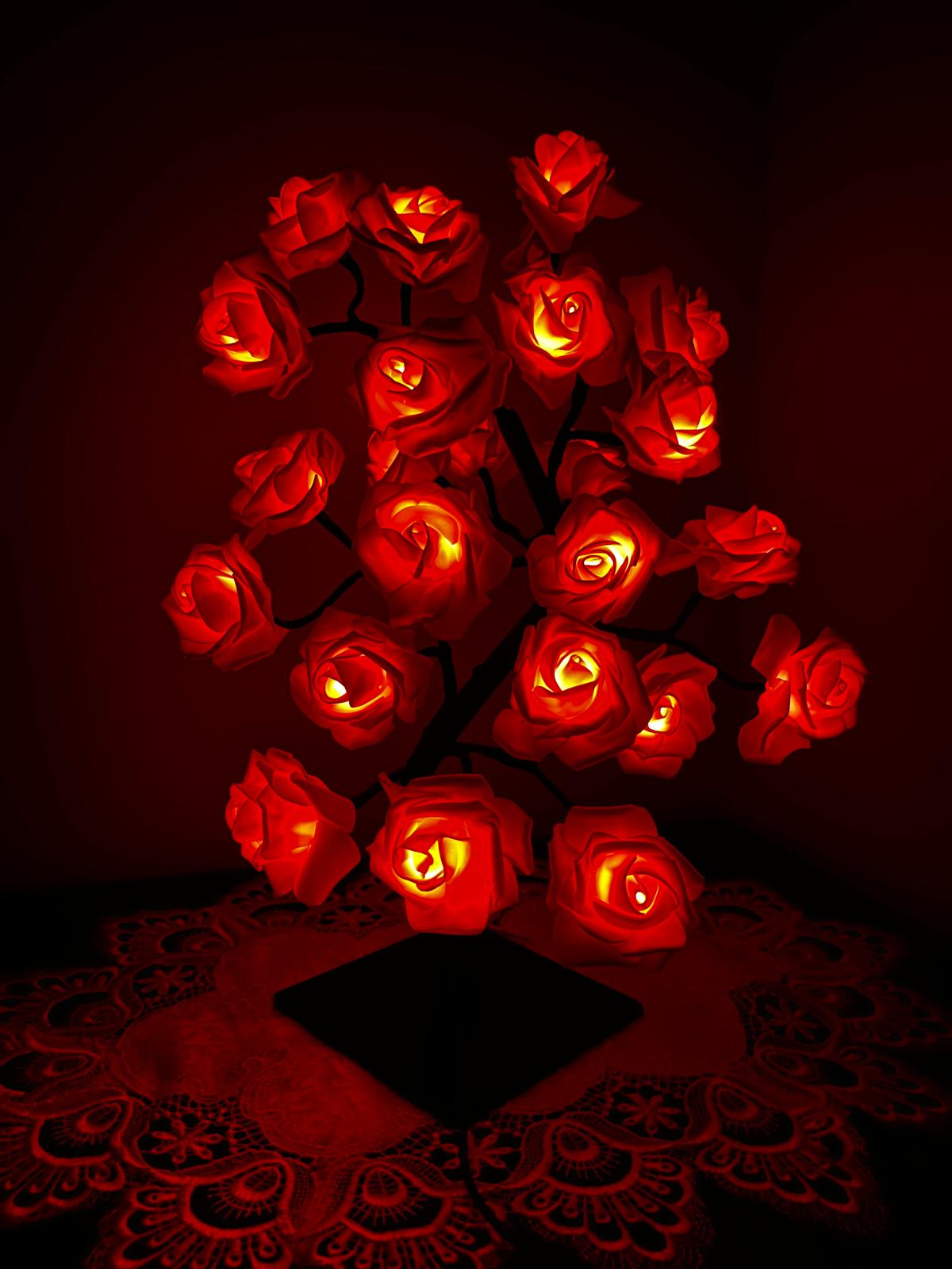 The Romantic LED Rose Tree Lamp