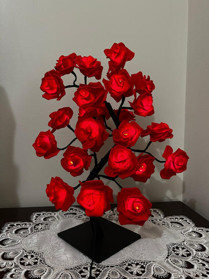 The Romantic LED Rose Tree Lamp